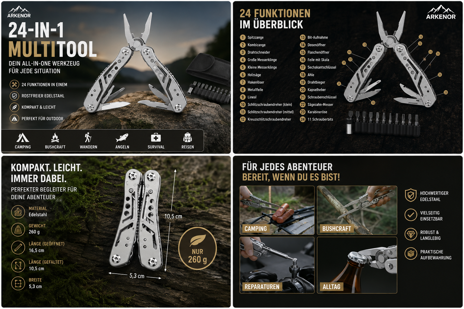 Arkenor-24-in-1-Multitool-Edelstahl