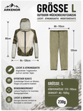Arkenor Outdoor-Mückenschutzanzug – Atmungsaktive Schutzkleidung für Angeln, Camping & Bushcraft