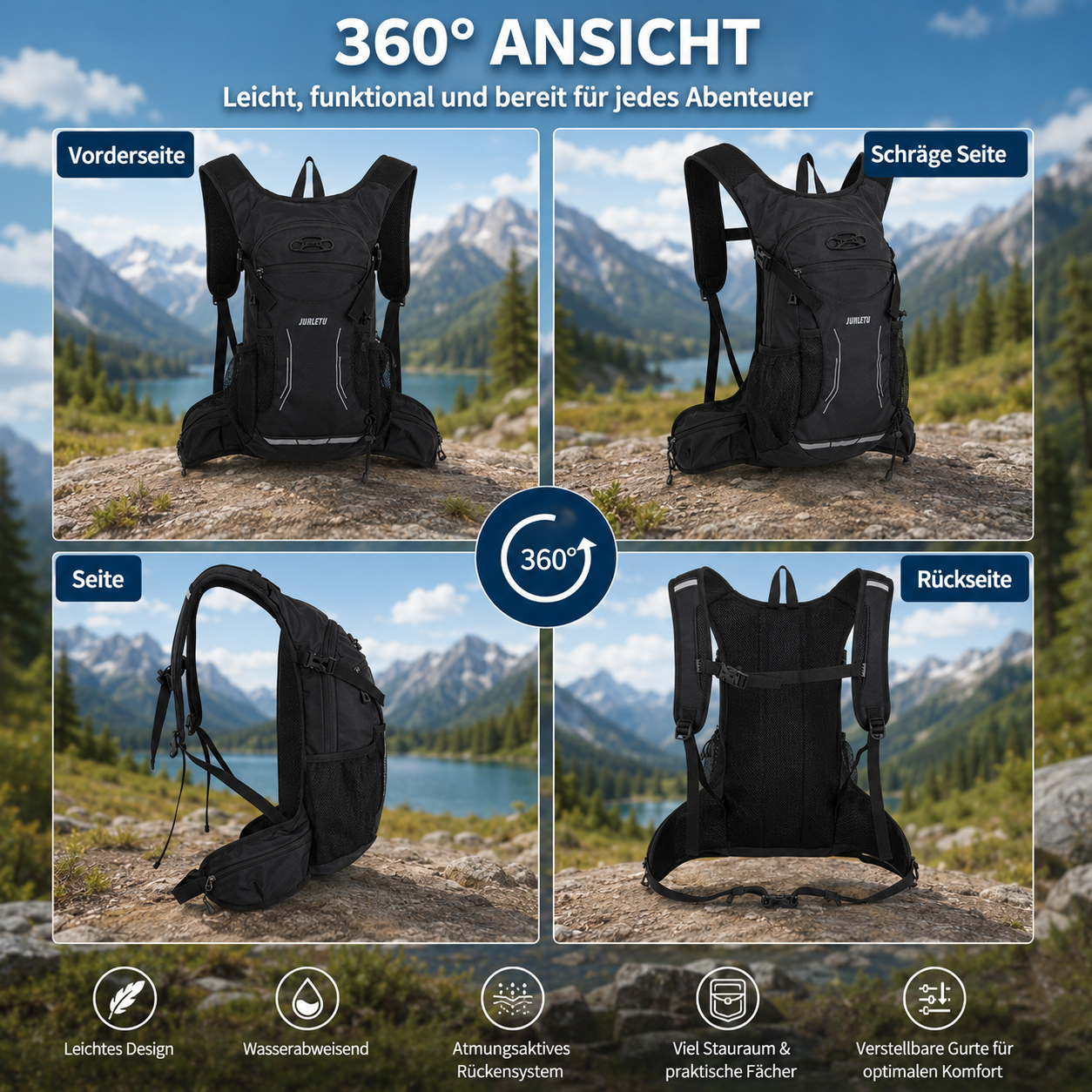 Hiking backpack