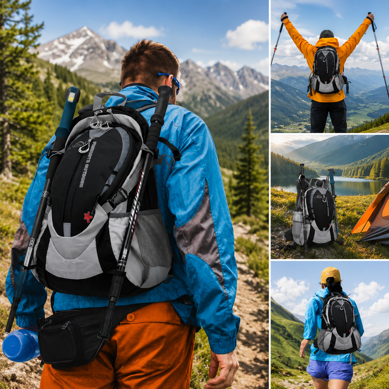 Arkenor Hiking Backpack 25L – Lightweight, robust & ready for any adventure