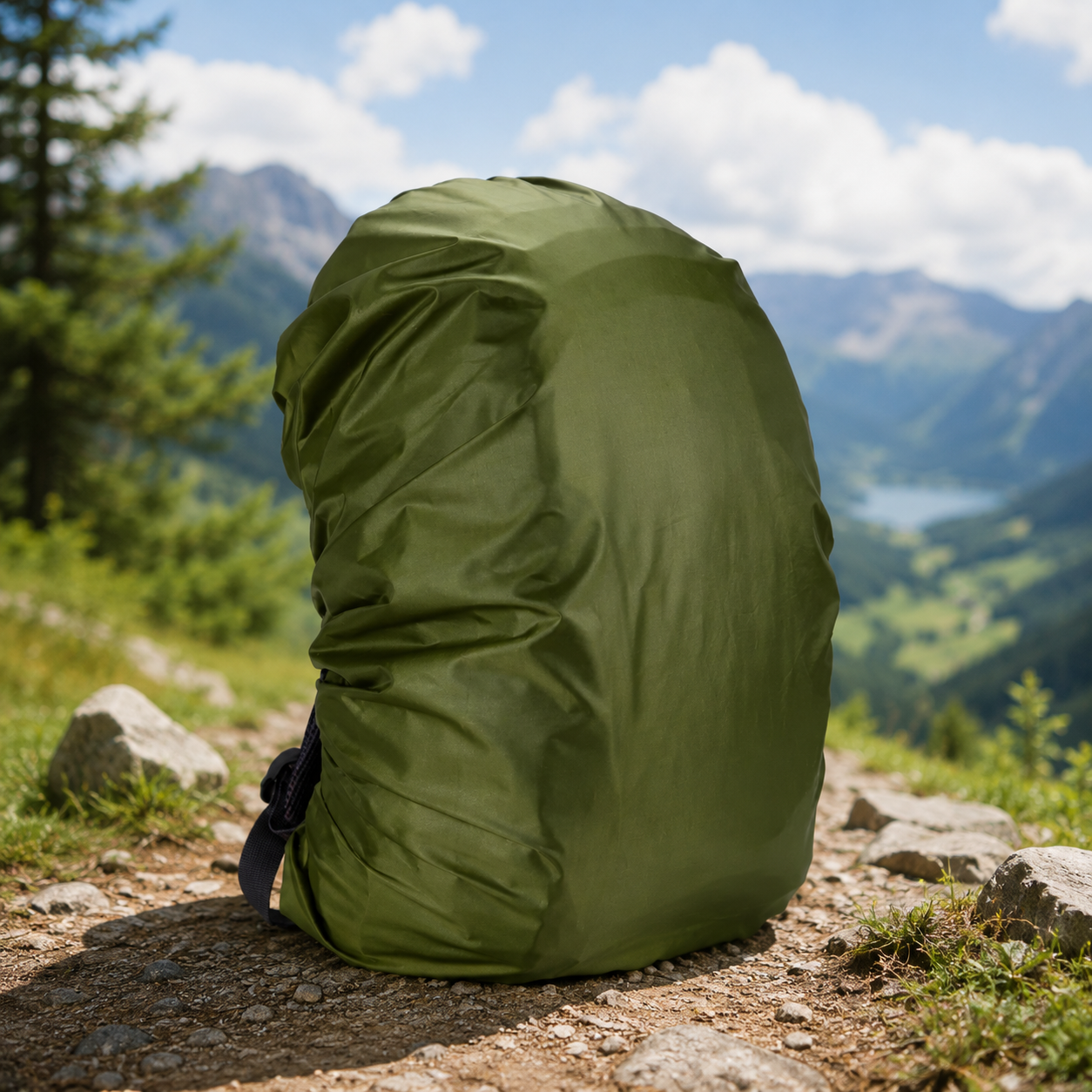 Regenhülle für Rucksäcke – Wasserdichter Regenschutz 35L/60L