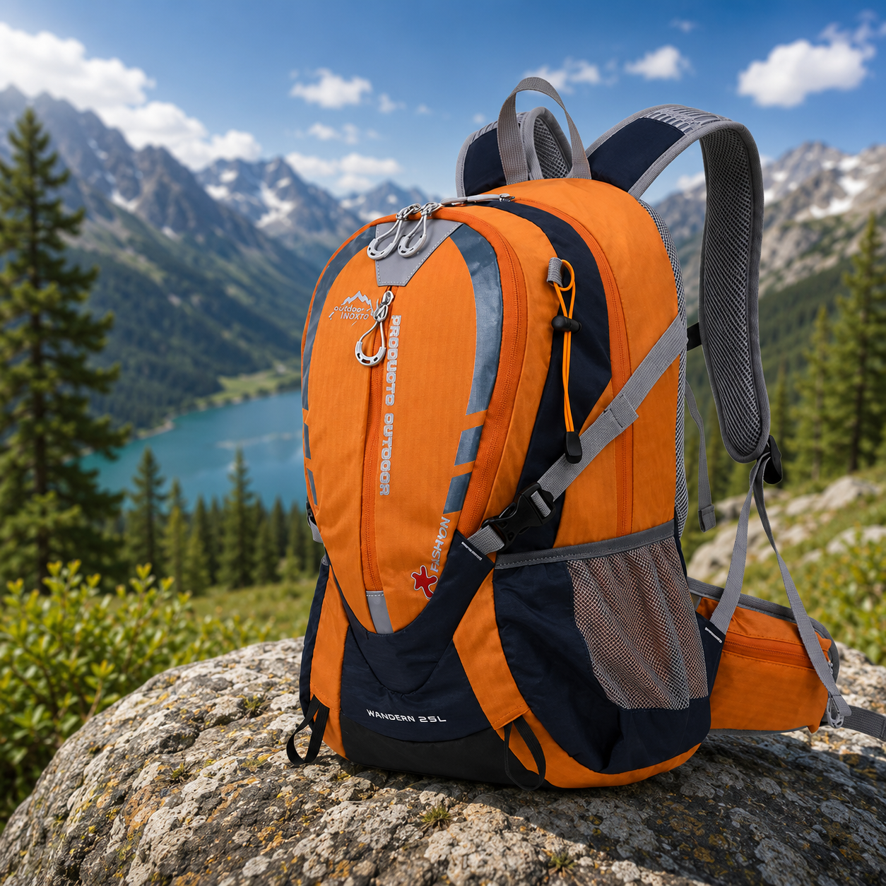 Arkenor Wanderrucksack 25L – Leicht, robust &amp; bereit für jedes Abenteuer