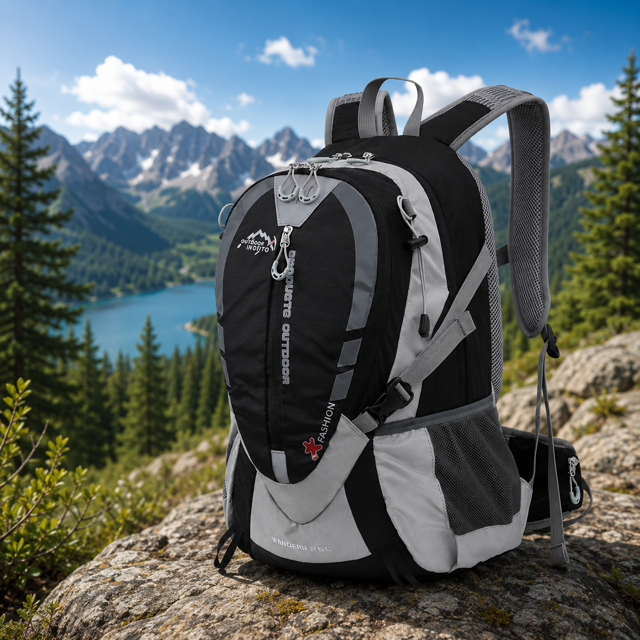 Arkenor Wanderrucksack 25L – Leicht, robust & bereit für jedes Abe