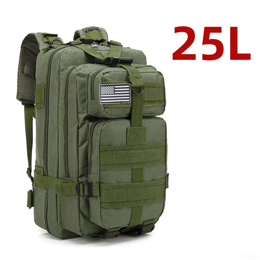 Outdoor Backpack 25L / 50L – Robust Trekking & Camping Backpack for Adventures