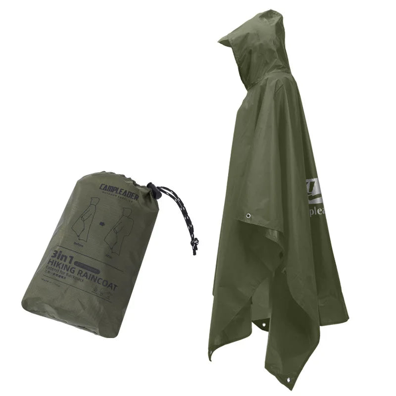 Arkenor StormCape™ 3-in-1 Outdoor-Regenponcho