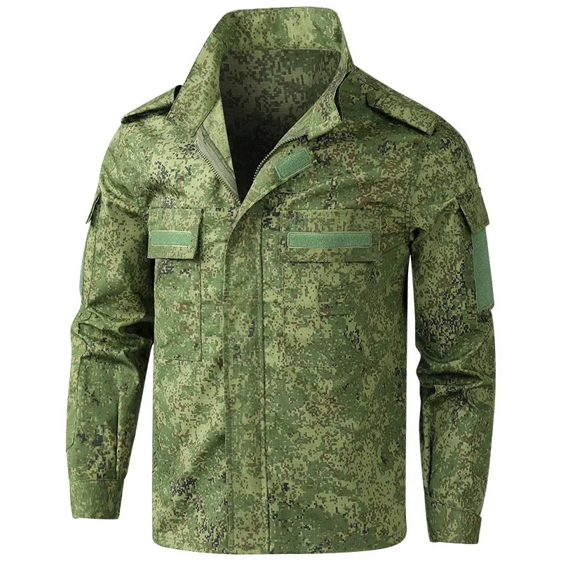 ARKENOR Outdoor Tarnanzug Herren – 3-teiliges Camouflage-Set mit Jacke, Hose & Cap
