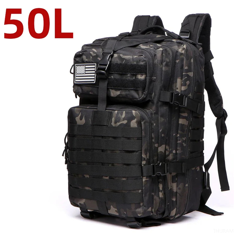 Outdoor Backpack 25L / 50L – Robust Trekking & Camping Backpack for Adventures