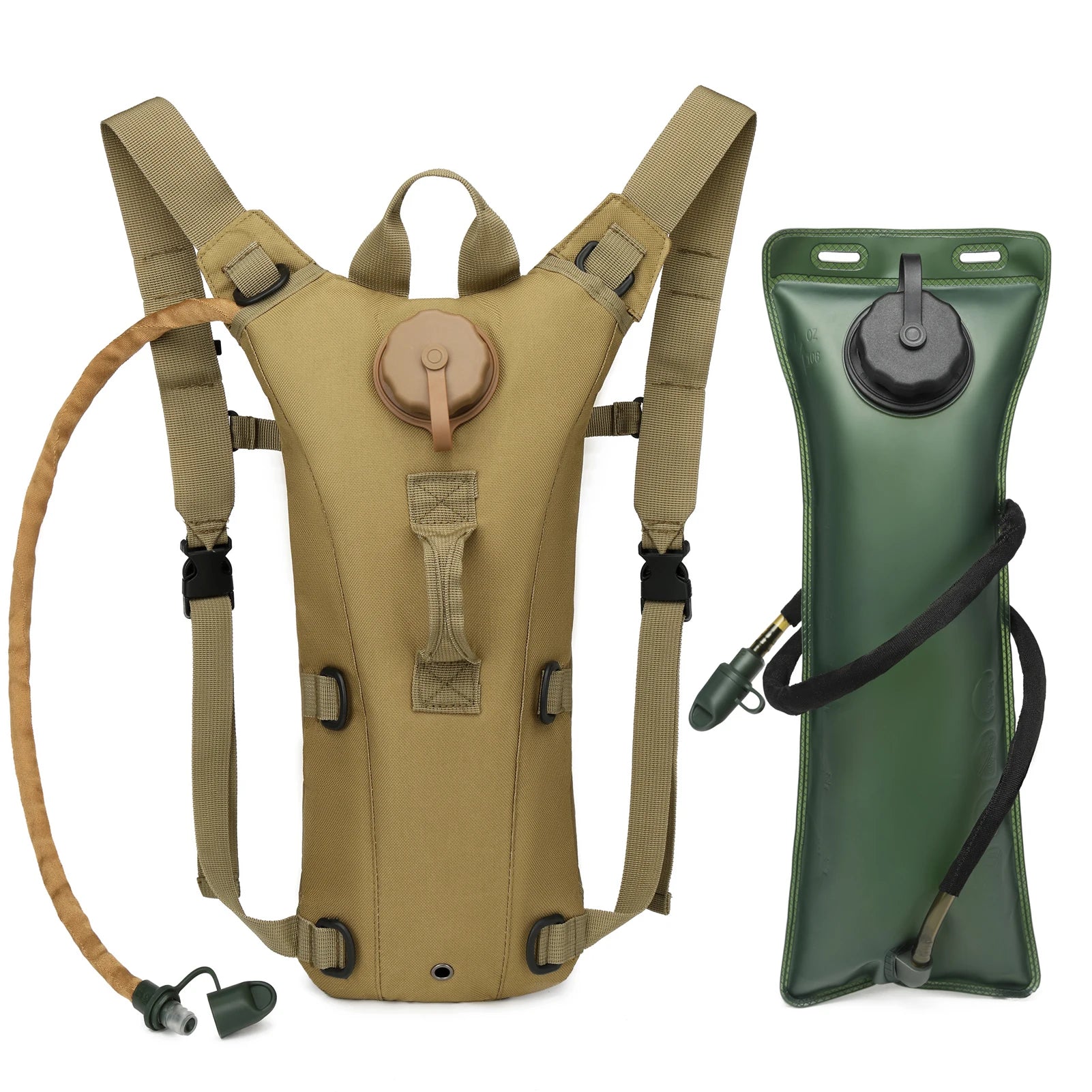 Arkenor Trinkrucksack 3L – Hydration Pack mit Trinkblase für Wandern & Fahrrad