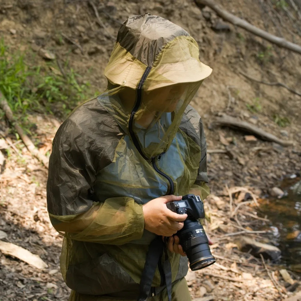 Arkenor Outdoor-Mückenschutzanzug – Atmungsaktive Schutzkleidung für Angeln, Camping & Bushcraft