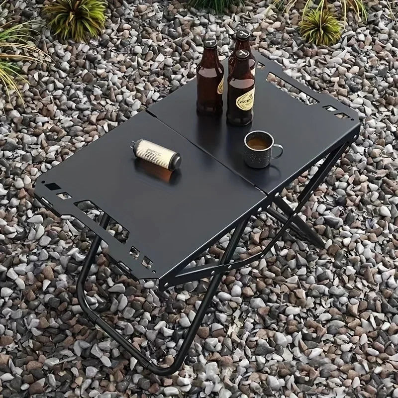Arkenor Klappbarer Campingtisch – Leichter Outdoor-Tisch aus Edelstahl