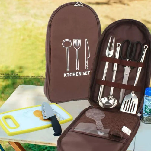 Arkenor CampKitchen Organizer – Aufbewahrungstasche für Camping-Küchenutensilien