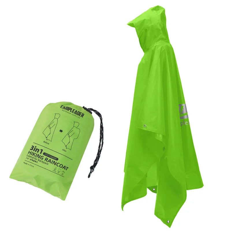Arkenor StormCape™ 3-in-1 Outdoor-Regenponcho