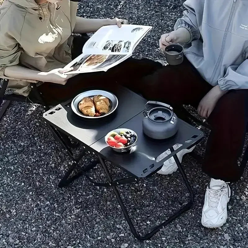 Arkenor Klappbarer Campingtisch – Leichter Outdoor-Tisch aus Edelstahl