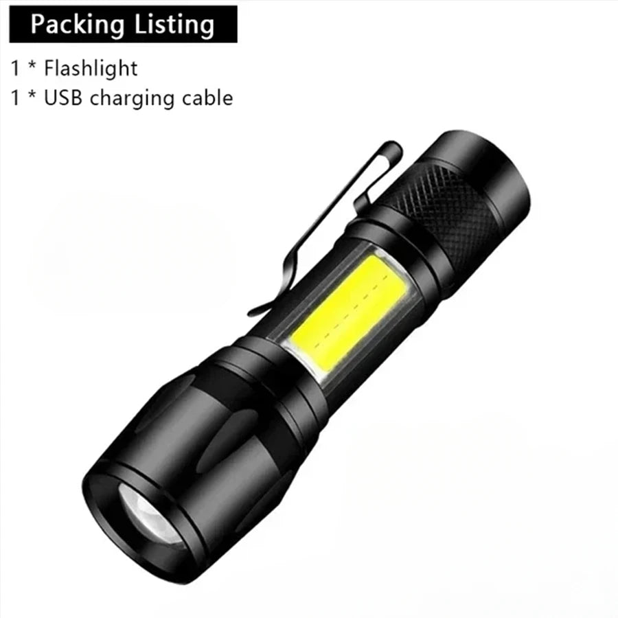 Arkenor LED Flashlight XHP70 – Rechargeable | 2300 Lumens