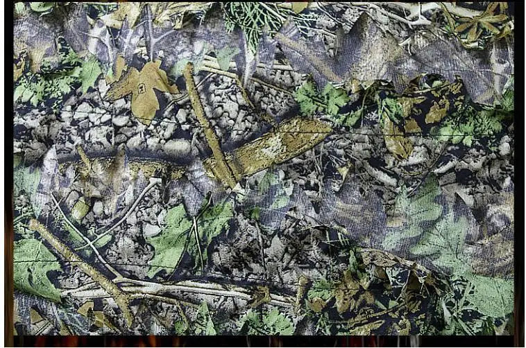3D Tarn-Poncho Outdoor – Camouflage Tarnumhang für Bushcraft, Naturbeobachtung & Outdoor