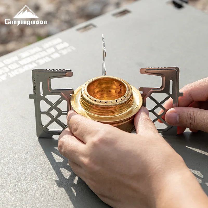 ARKENOR Campingmoon AS-1-ST Alkoholkocherständer – kompakt, robust & ideal für unterwegs