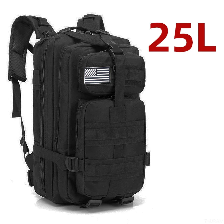 Outdoor Backpack 25L / 50L – Robust Trekking & Camping Backpack for Adventures