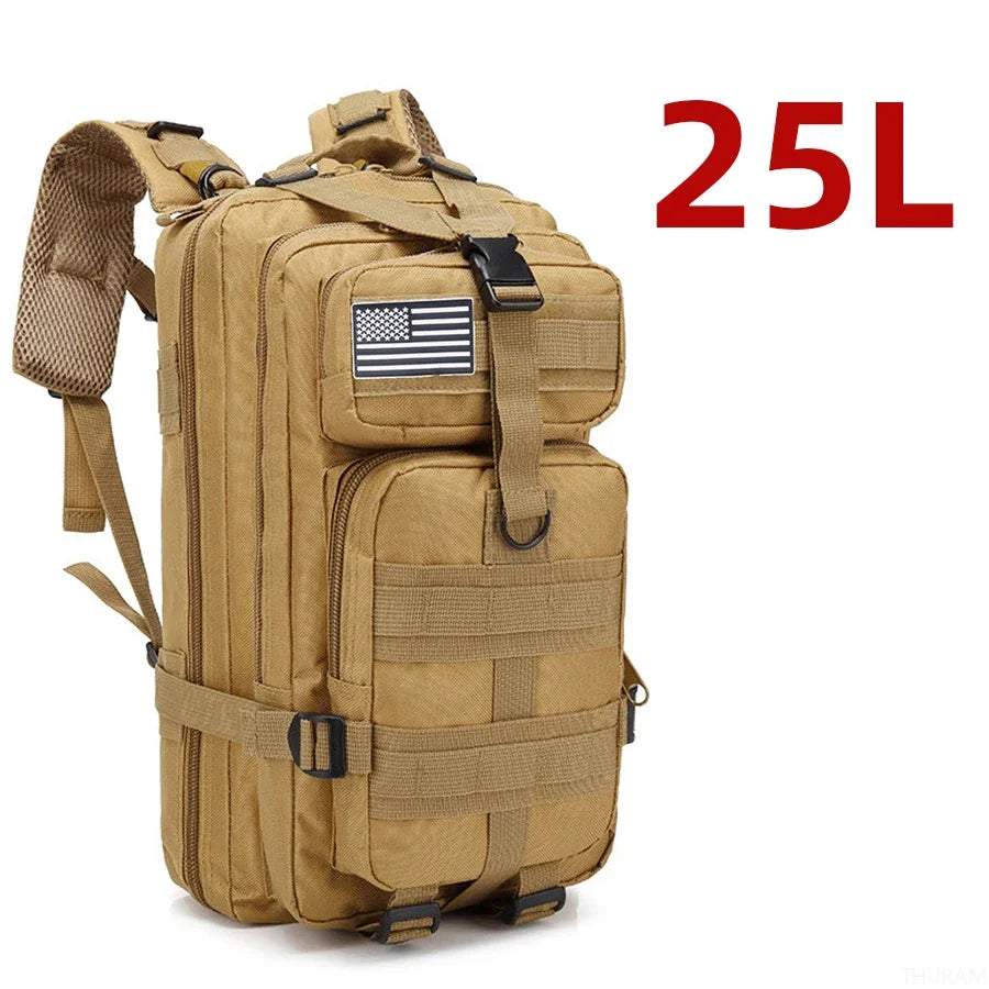 Outdoor Backpack 25L / 50L – Robust Trekking & Camping Backpack for Adventures