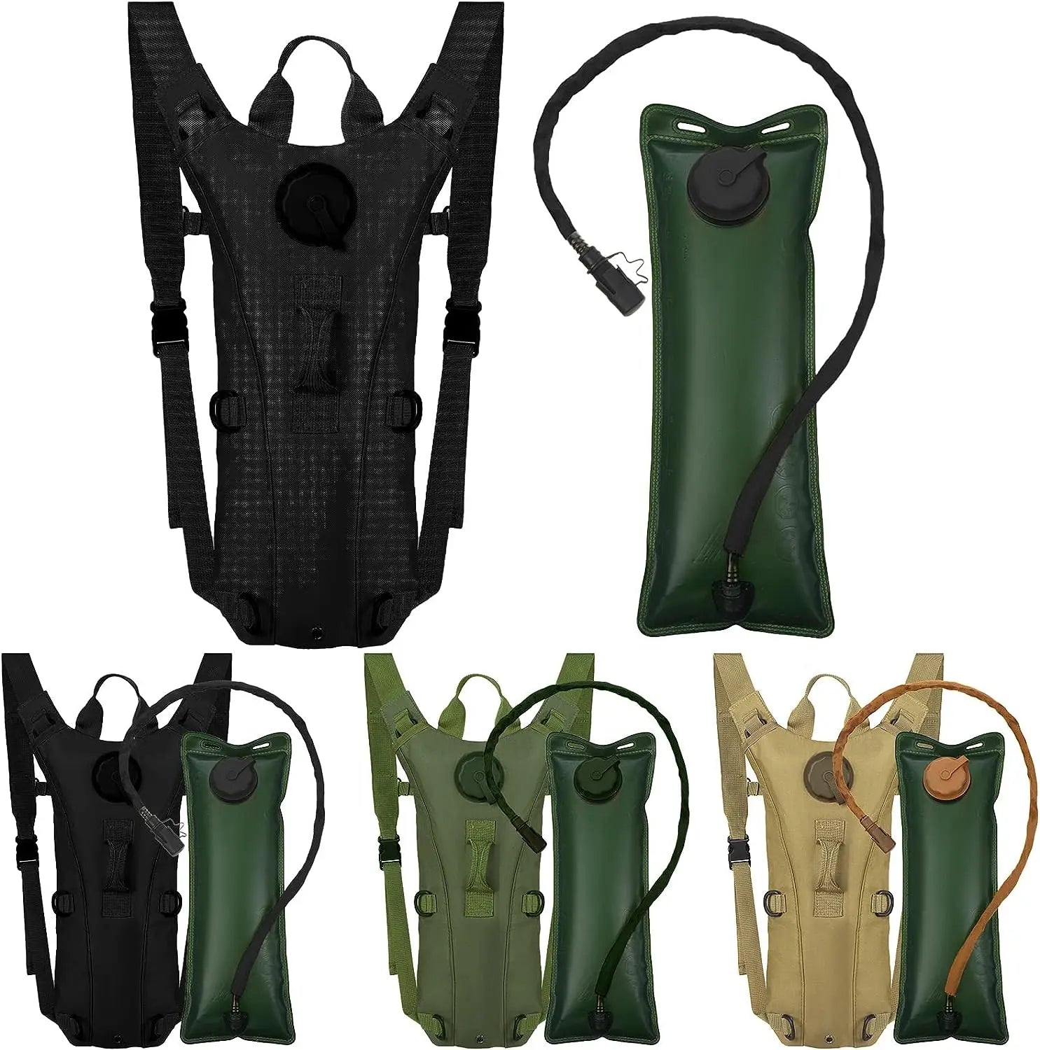 Arkenor Trinkrucksack 3L – Hydration Pack mit Trinkblase für Wandern & Fahrrad