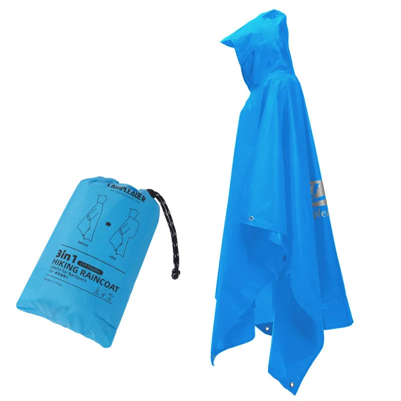 Arkenor StormCape™ 3-in-1 Outdoor-Regenponcho