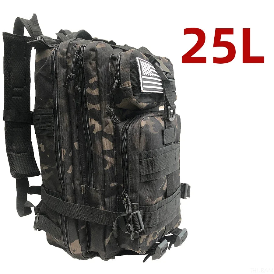 Outdoor Backpack 25L / 50L – Robust Trekking & Camping Backpack for Adventures