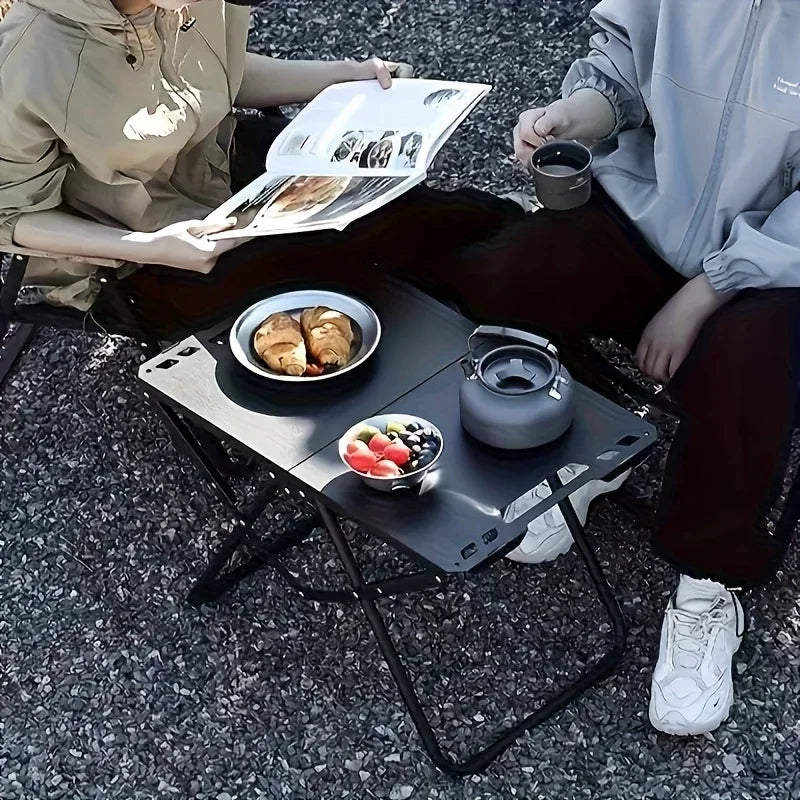 Arkenor Klappbarer Campingtisch – Leichter Outdoor-Tisch aus Edelstahl