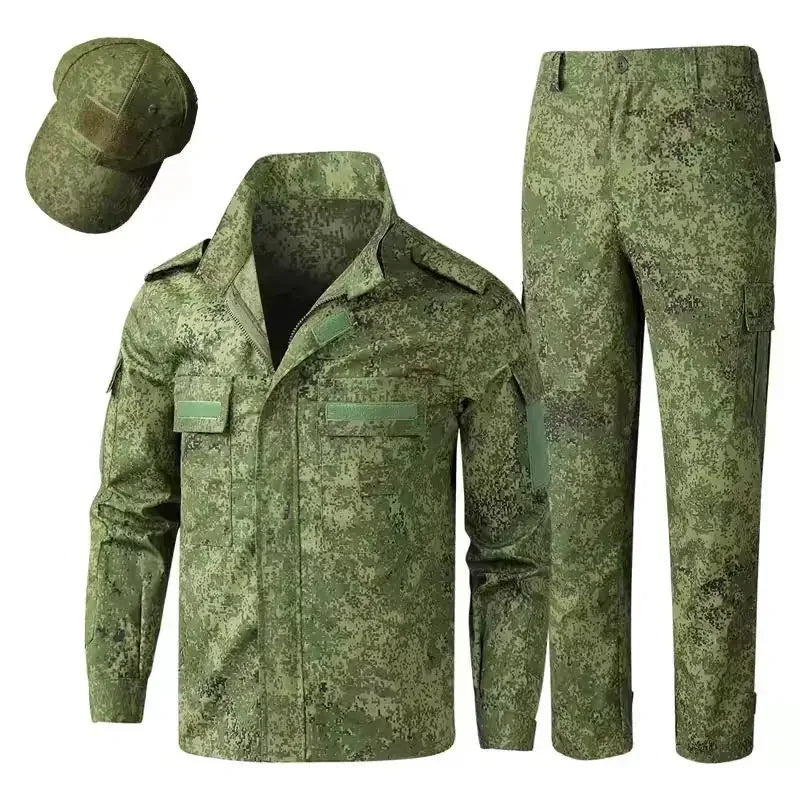 ARKENOR Outdoor Tarnanzug Herren – 3-teiliges Camouflage-Set mit Jacke, Hose & Cap