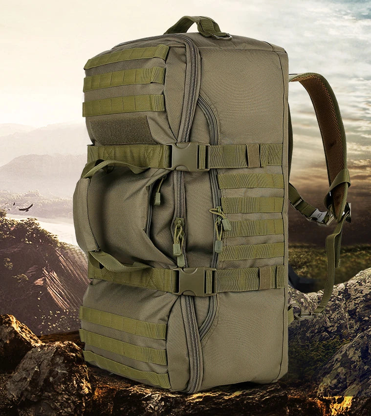 ARKENOR Taktischer Outdoor-Rucksack 60L – Robuster Begleiter für jedes Abenteuer