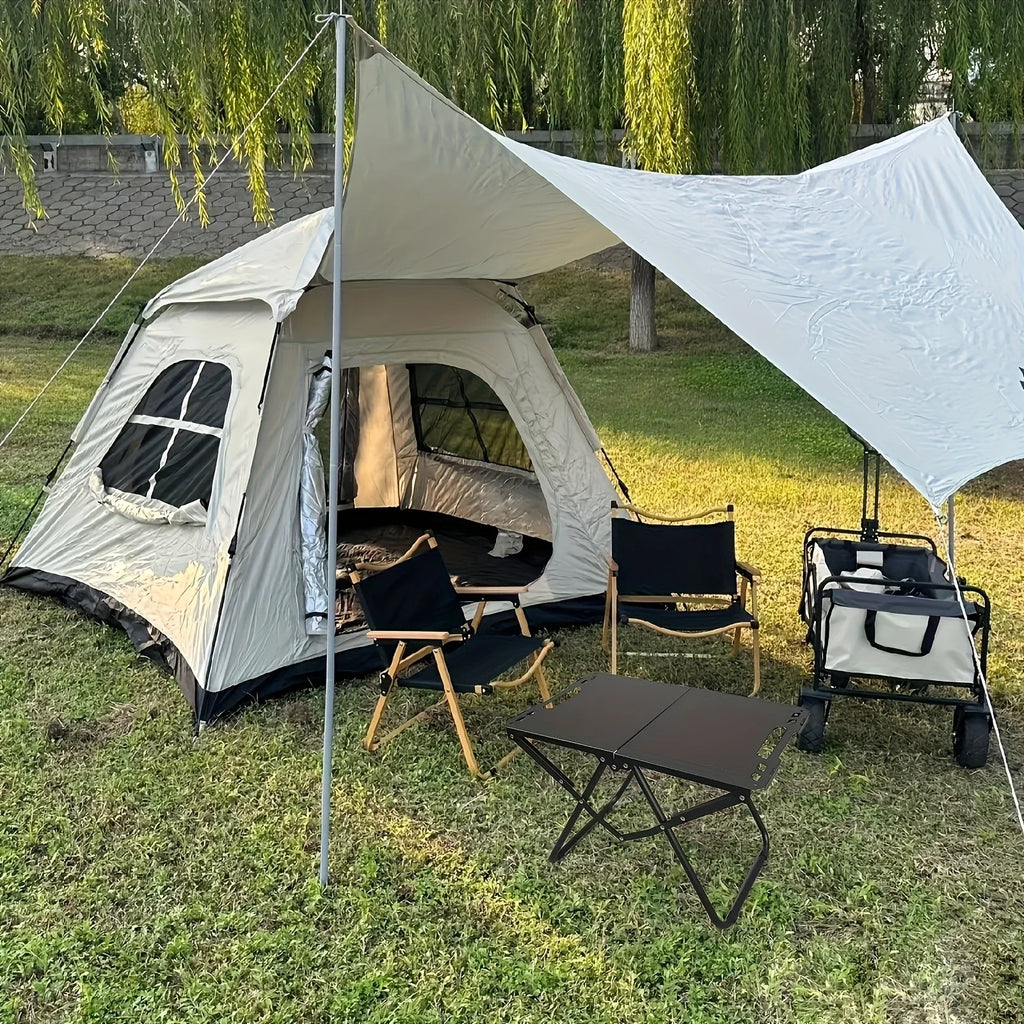 Arkenor Klappbarer Campingtisch – Leichter Outdoor-Tisch aus Edelstahl
