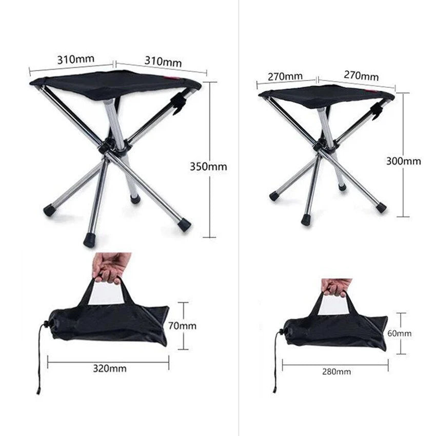 Arkenor TrekSeat™ – Ultraleichter Camping-Klapphocker
