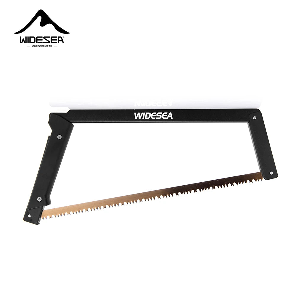 Arkenor Widesa Klappbare Camping-Bügelsäge-Leichte Outdoor-Säge aus Aluminium