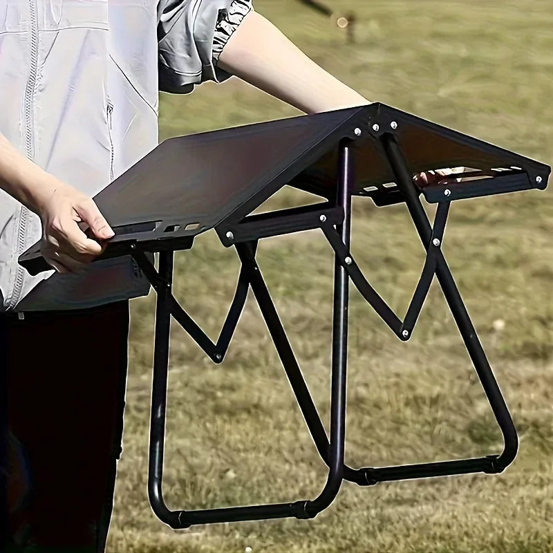 Arkenor Klappbarer Campingtisch – Leichter Outdoor-Tisch aus Edelstahl