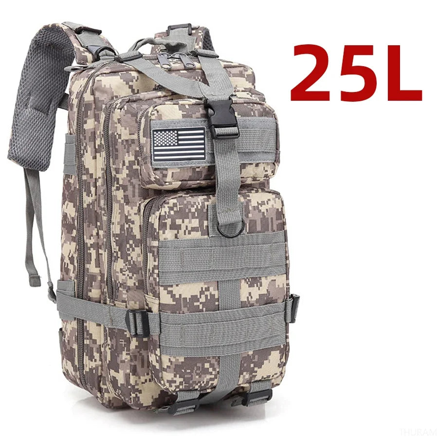 Outdoor Backpack 25L / 50L – Robust Trekking & Camping Backpack for Adventures