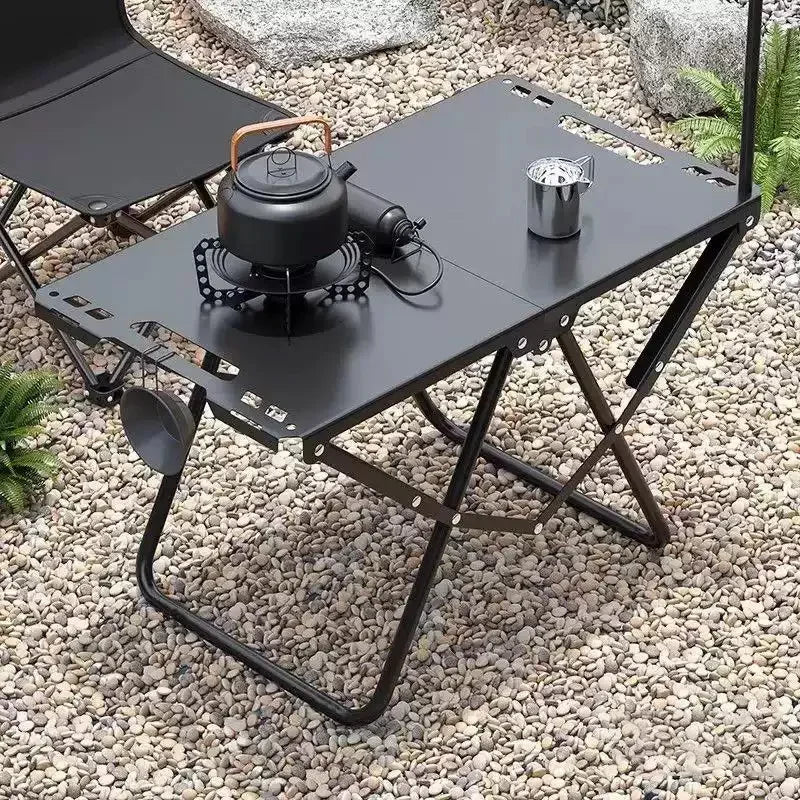 Arkenor Klappbarer Campingtisch – Leichter Outdoor-Tisch aus Edelstahl