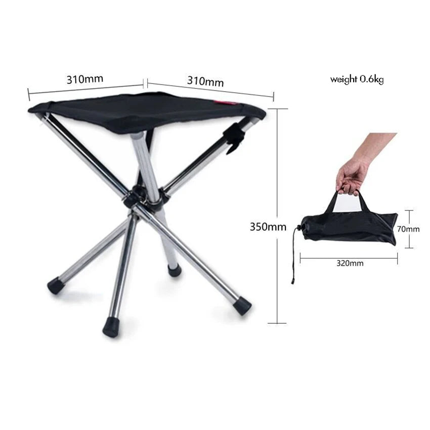 Arkenor TrekSeat™ – Ultraleichter Camping-Klapphocker