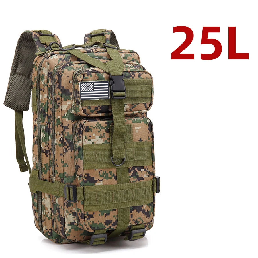 Outdoor Backpack 25L / 50L – Robust Trekking & Camping Backpack for Adventures