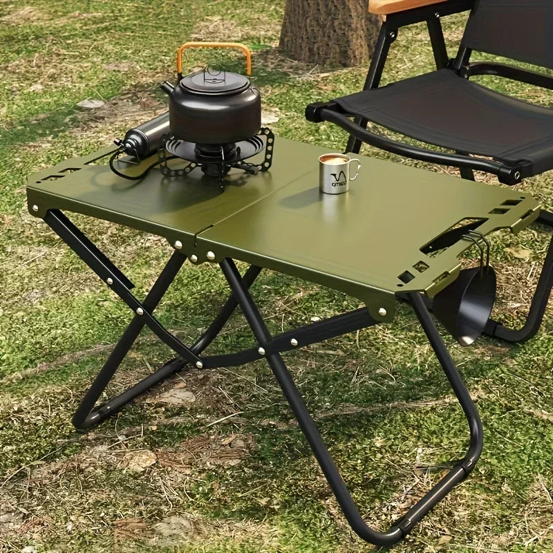 Arkenor Klappbarer Campingtisch – Leichter Outdoor-Tisch aus Edelstahl