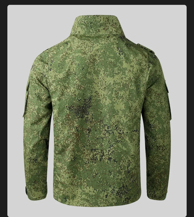 ARKENOR Outdoor Tarnanzug Herren – 3-teiliges Camouflage-Set mit Jacke, Hose & Cap